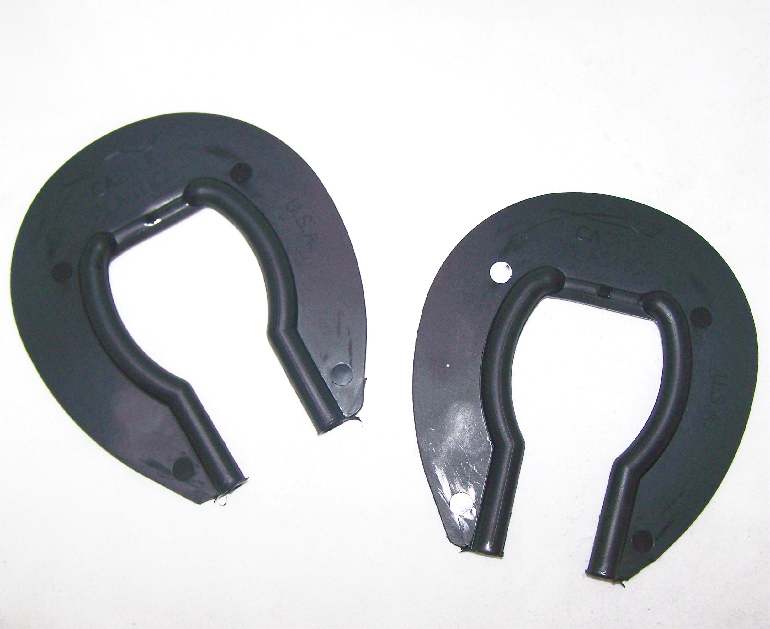 Castle Large Square Toed Rim Sno Pads, Black